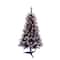 4ft. Pre-Lit Fashion Purple Pine Artificial Christmas Tree, Clear Lights